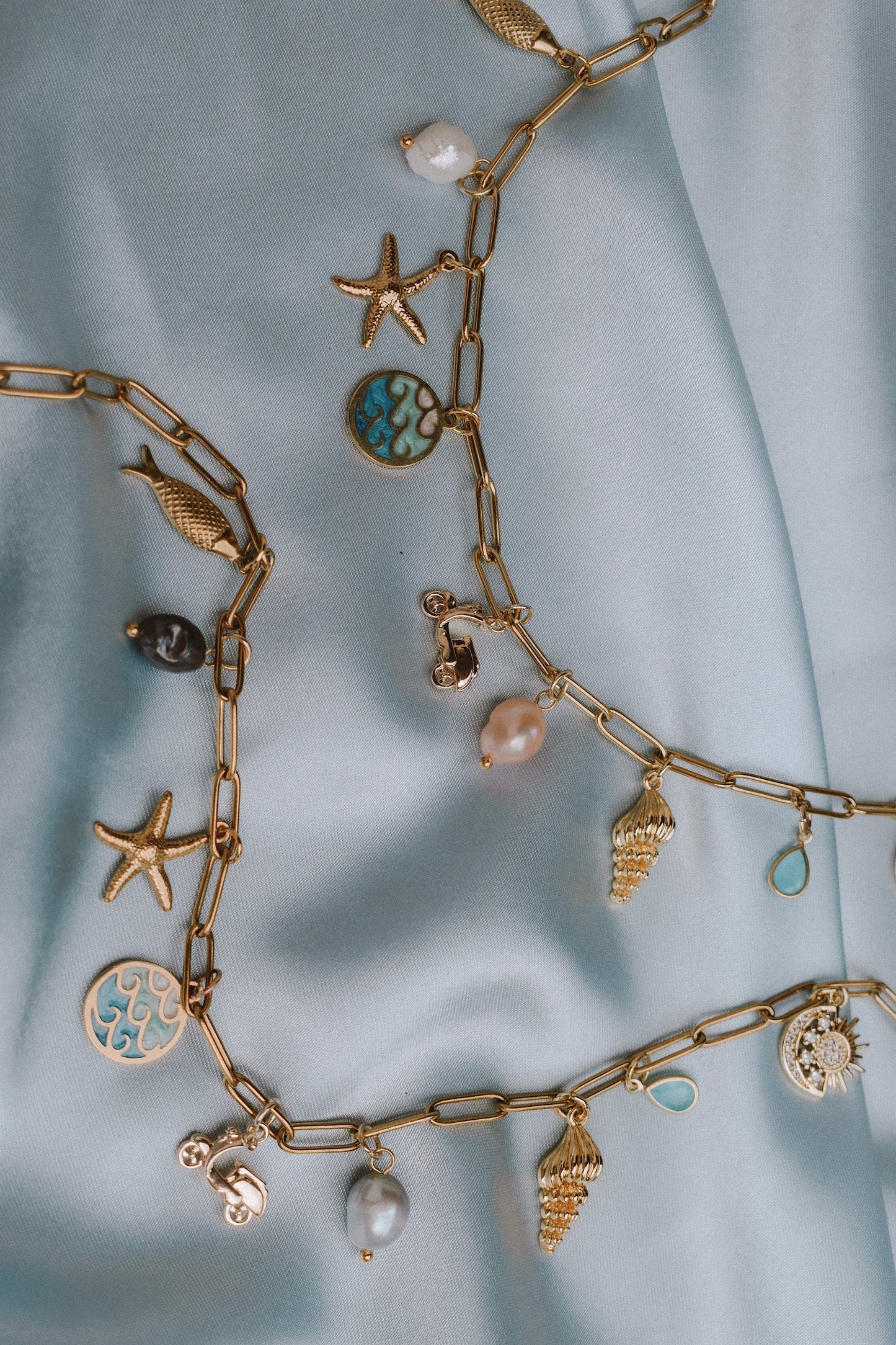 Sea Monster Charm Necklace