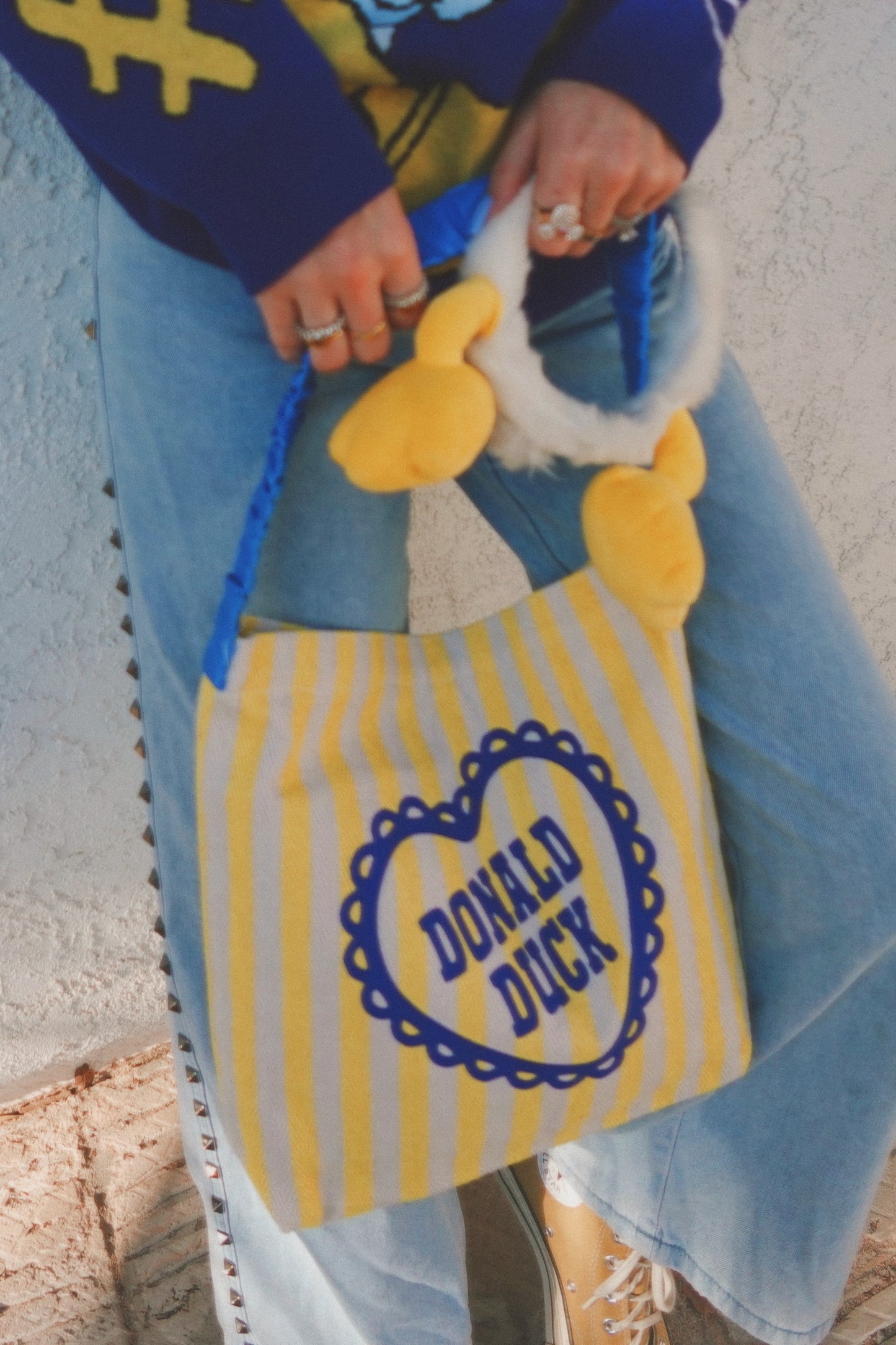 Duck Valentine Tote