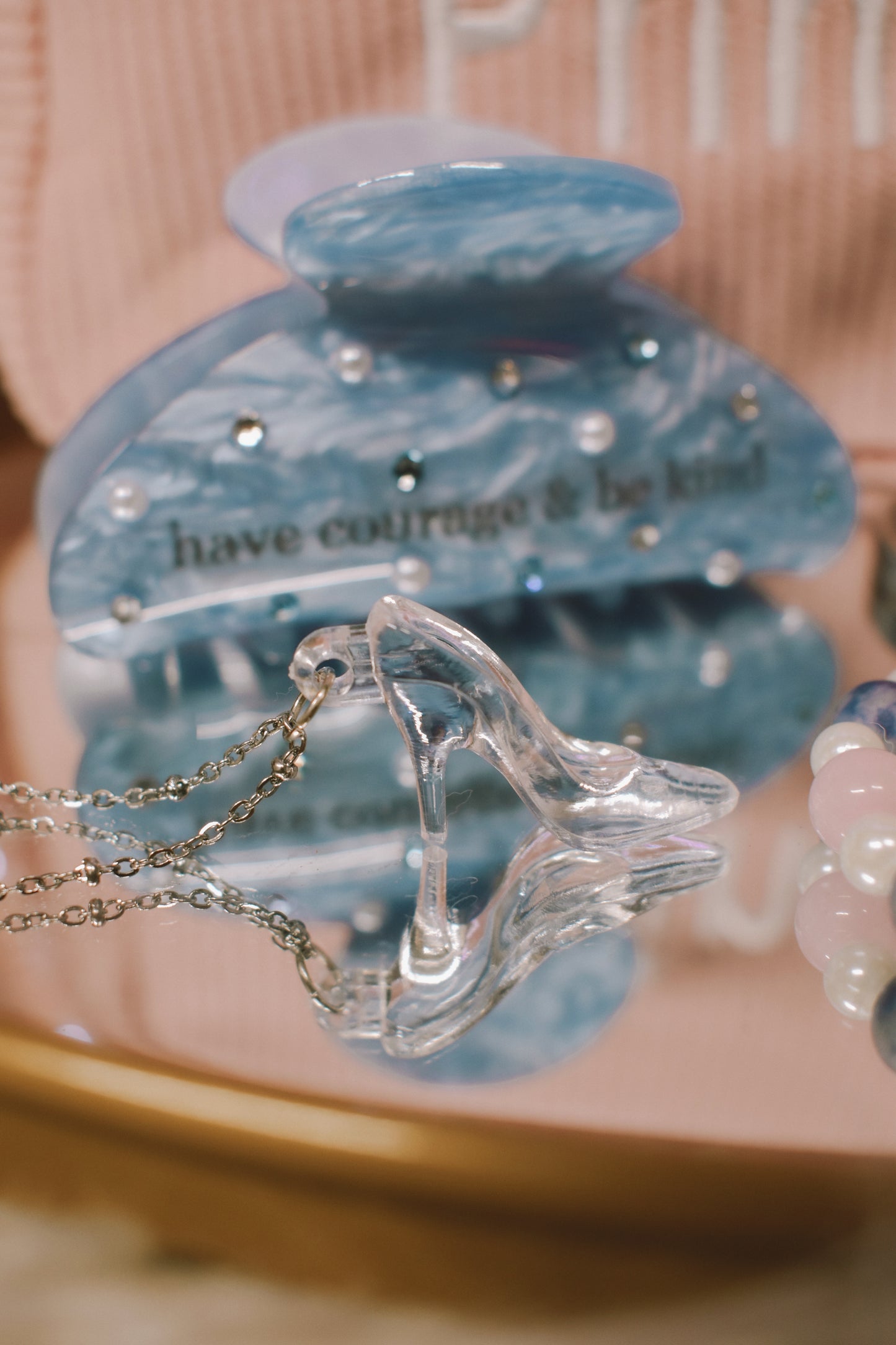 Glass Slipper Necklace