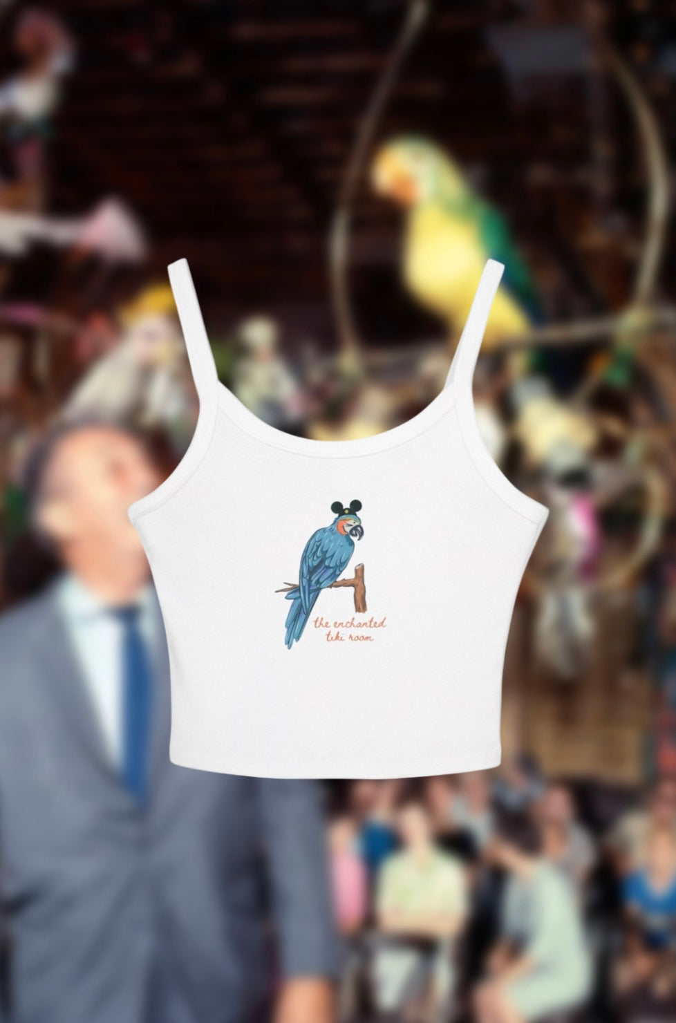 Tiki Cropped Tank