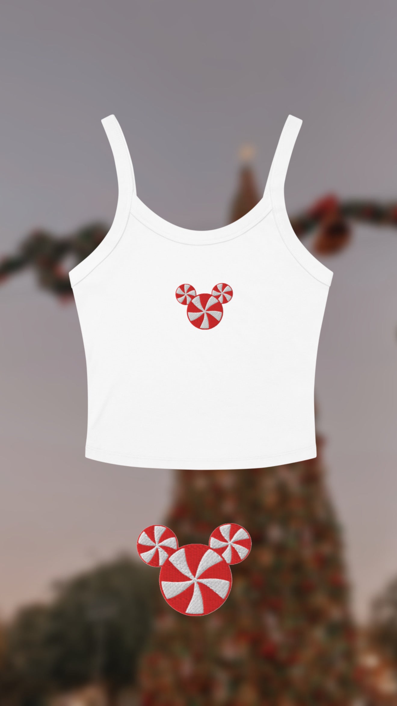 PepperMick Embroidered Tank