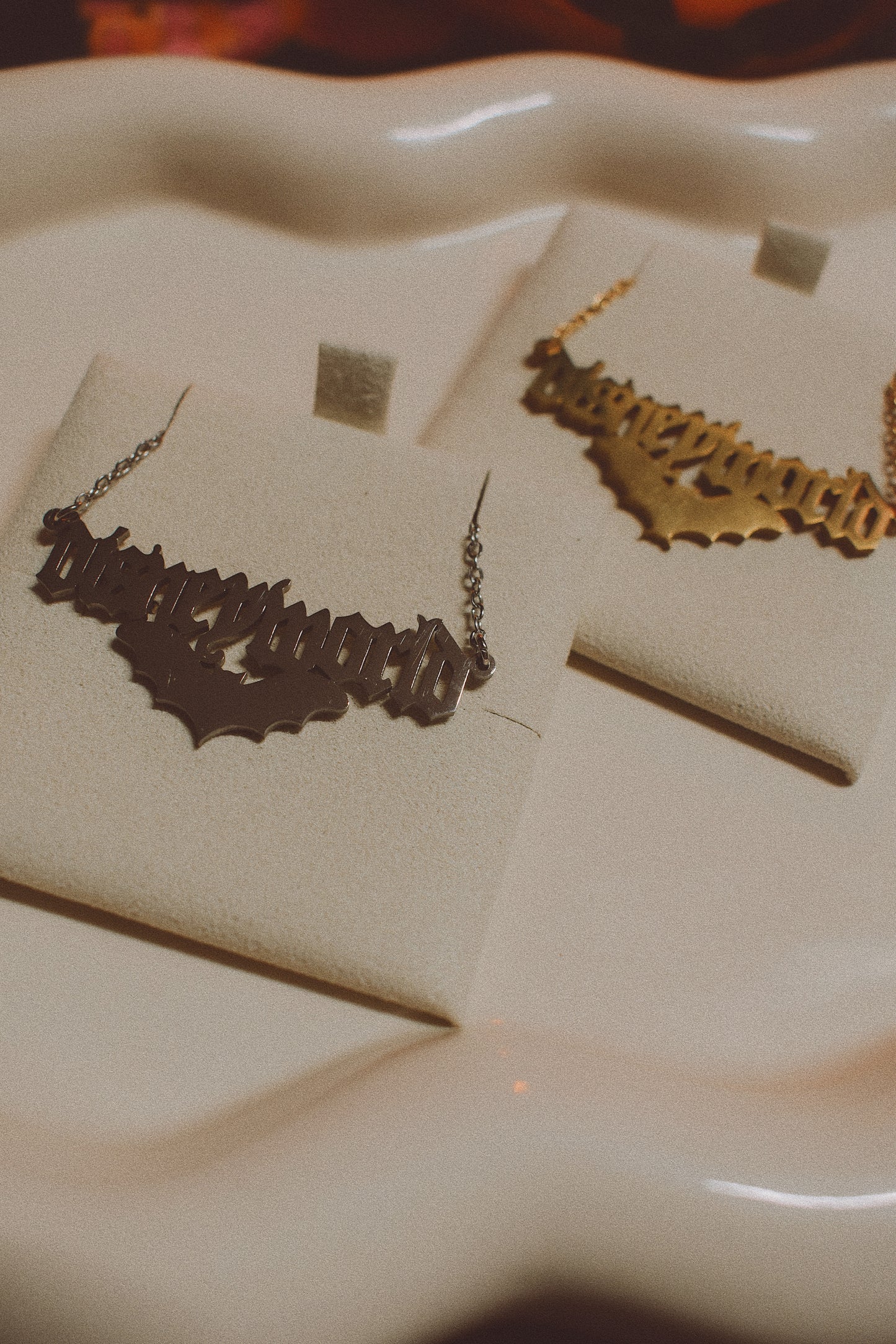 DW Bat Necklace