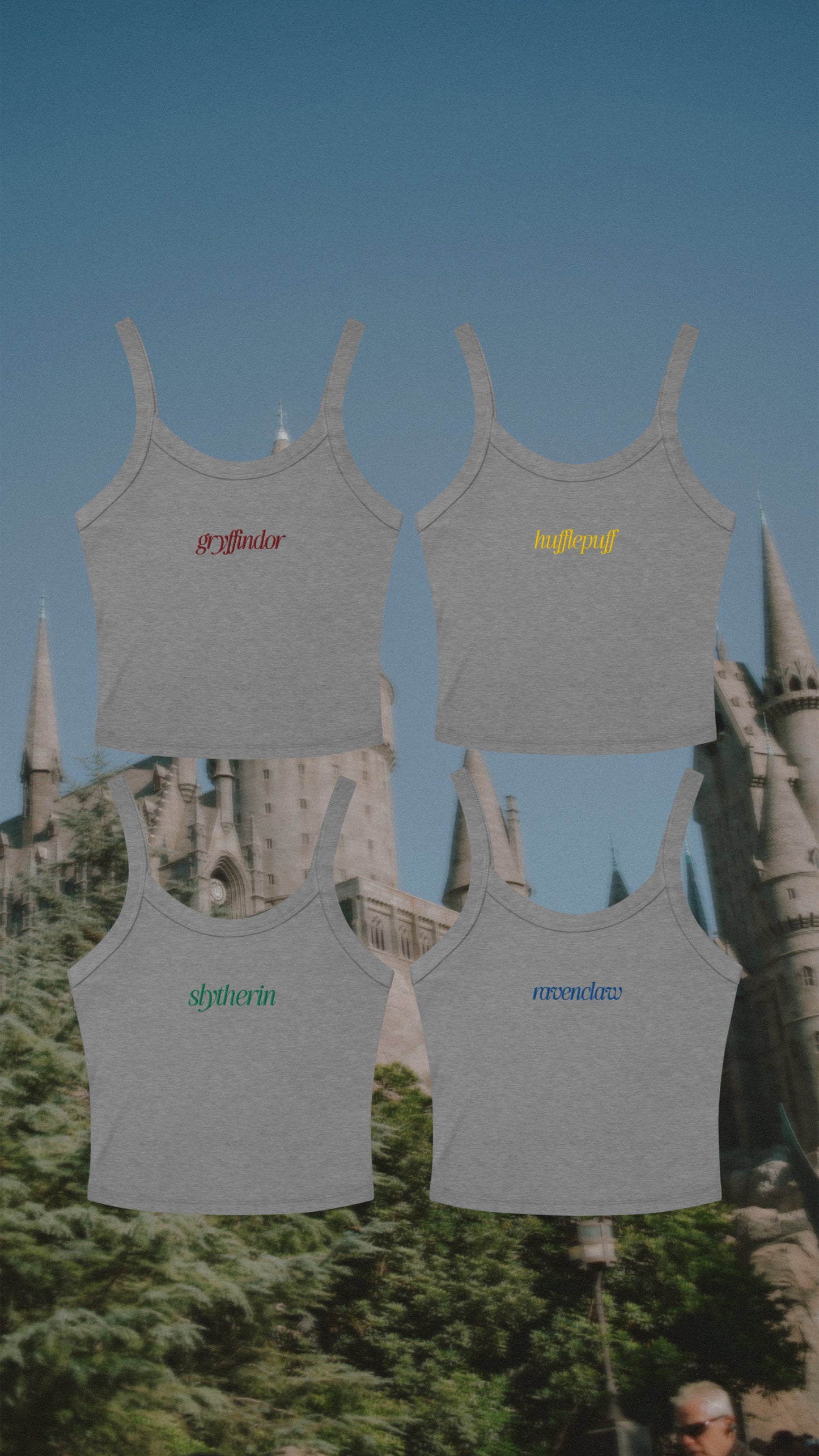 Embroidered House Tank
