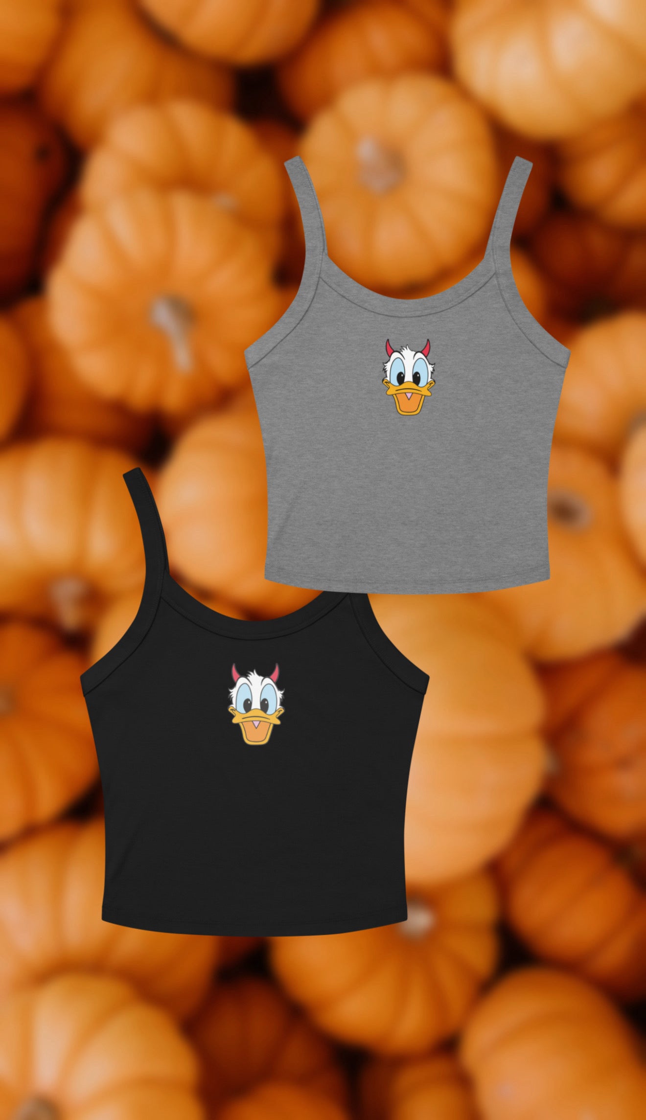Devil Duck Cropped Tank