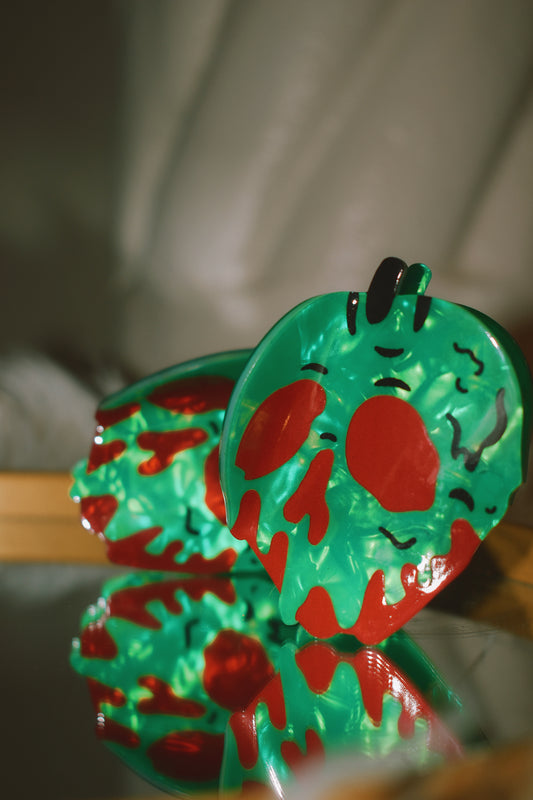 Poison Apple Hair Clip