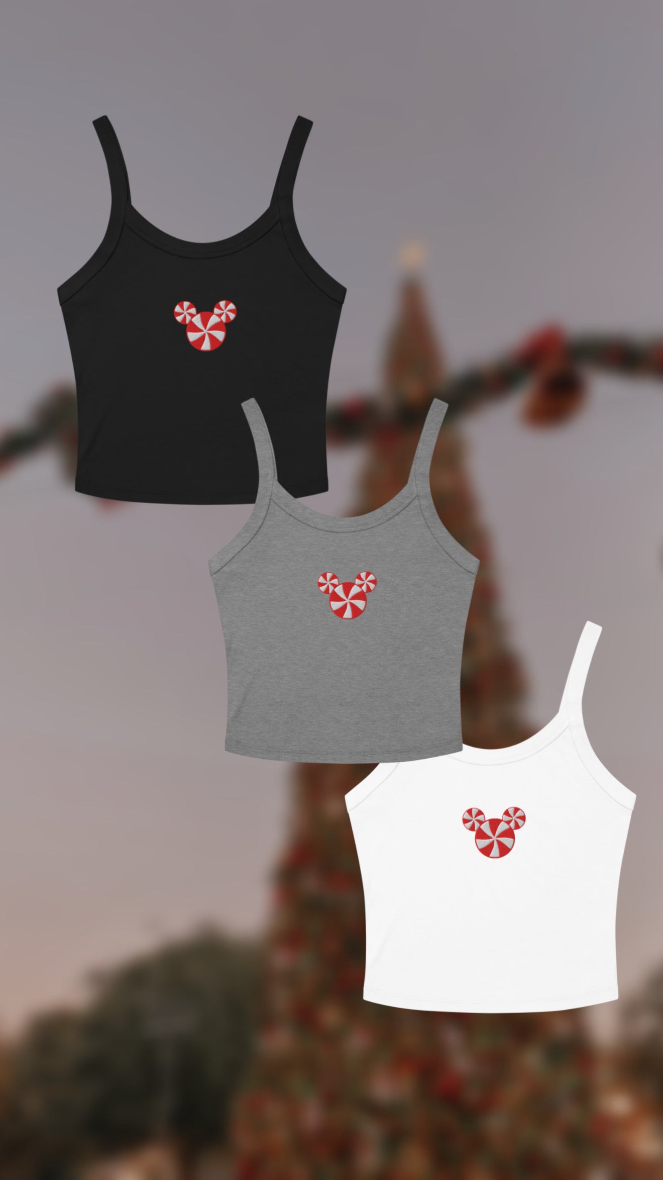 PepperMick Embroidered Tank