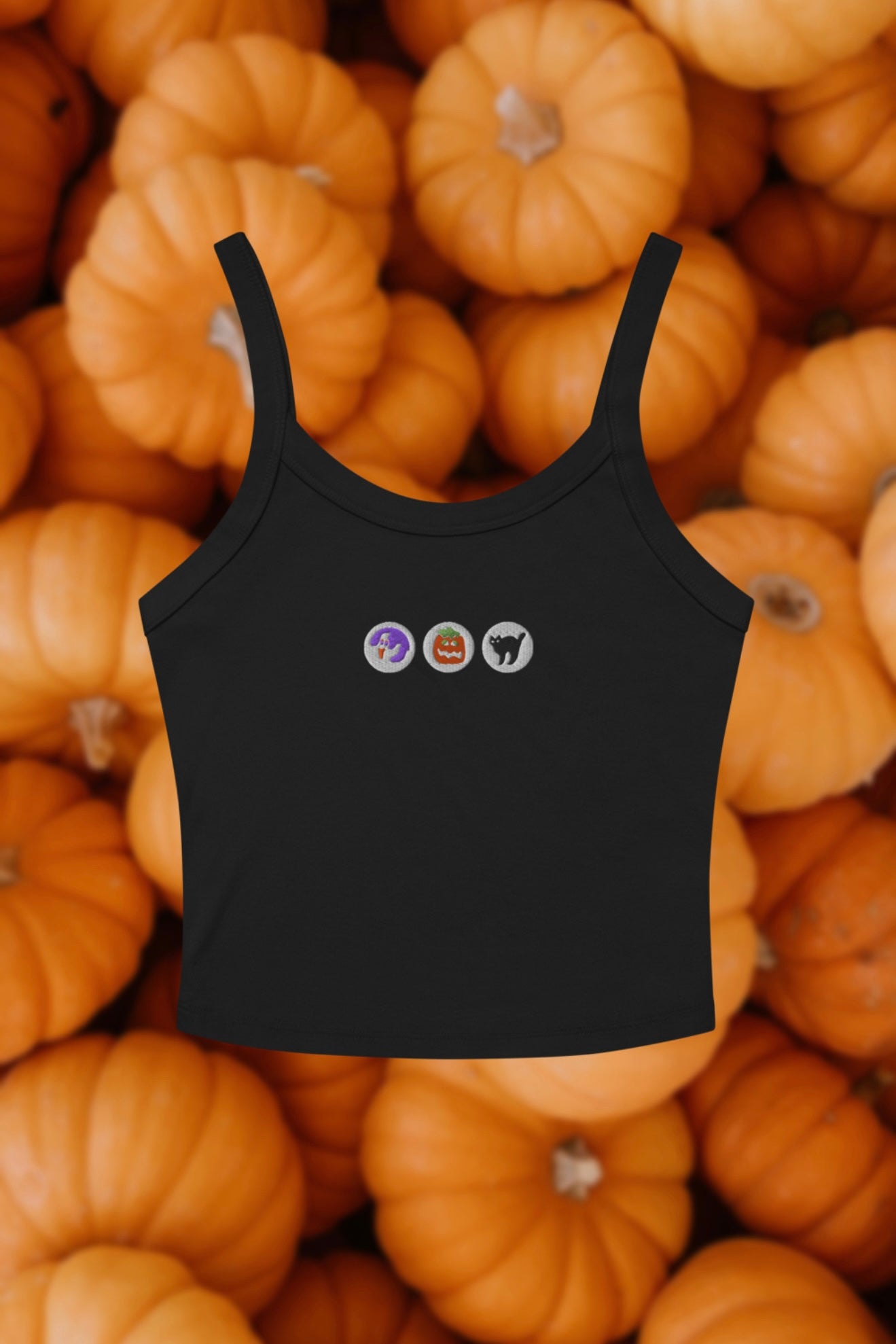 Spooky Cookie Embroidered Tank
