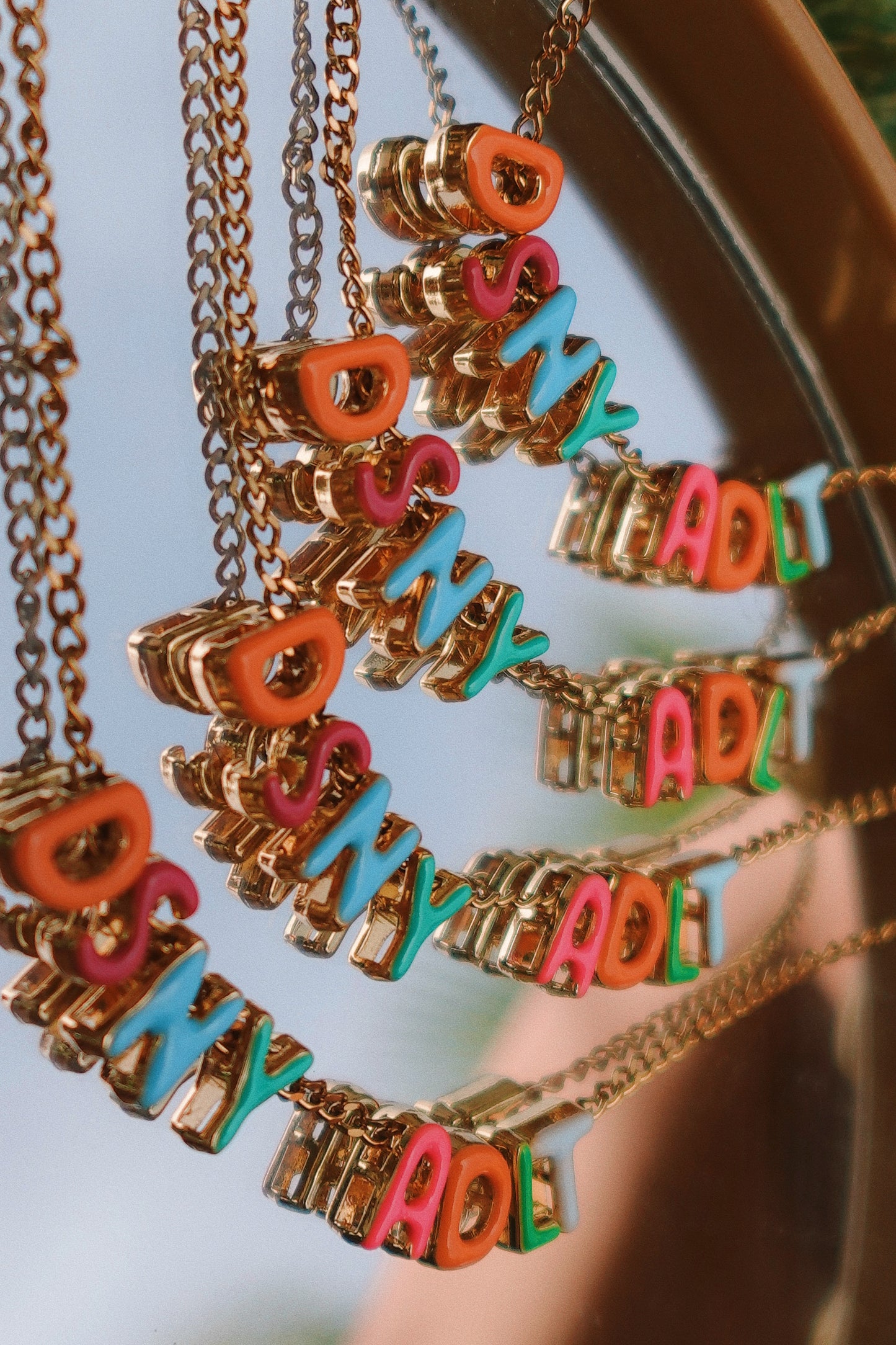Rainbow DSNY ADLT Necklace