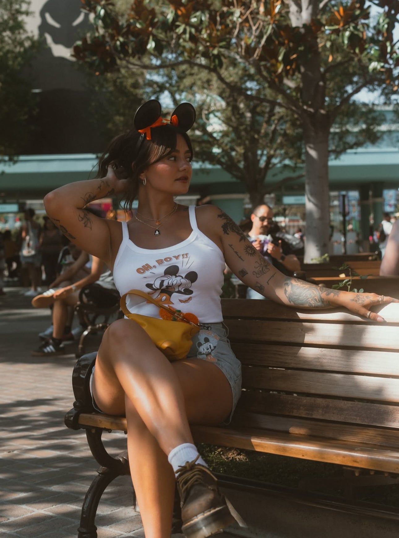 Oh, Boy!! Cropped Tank