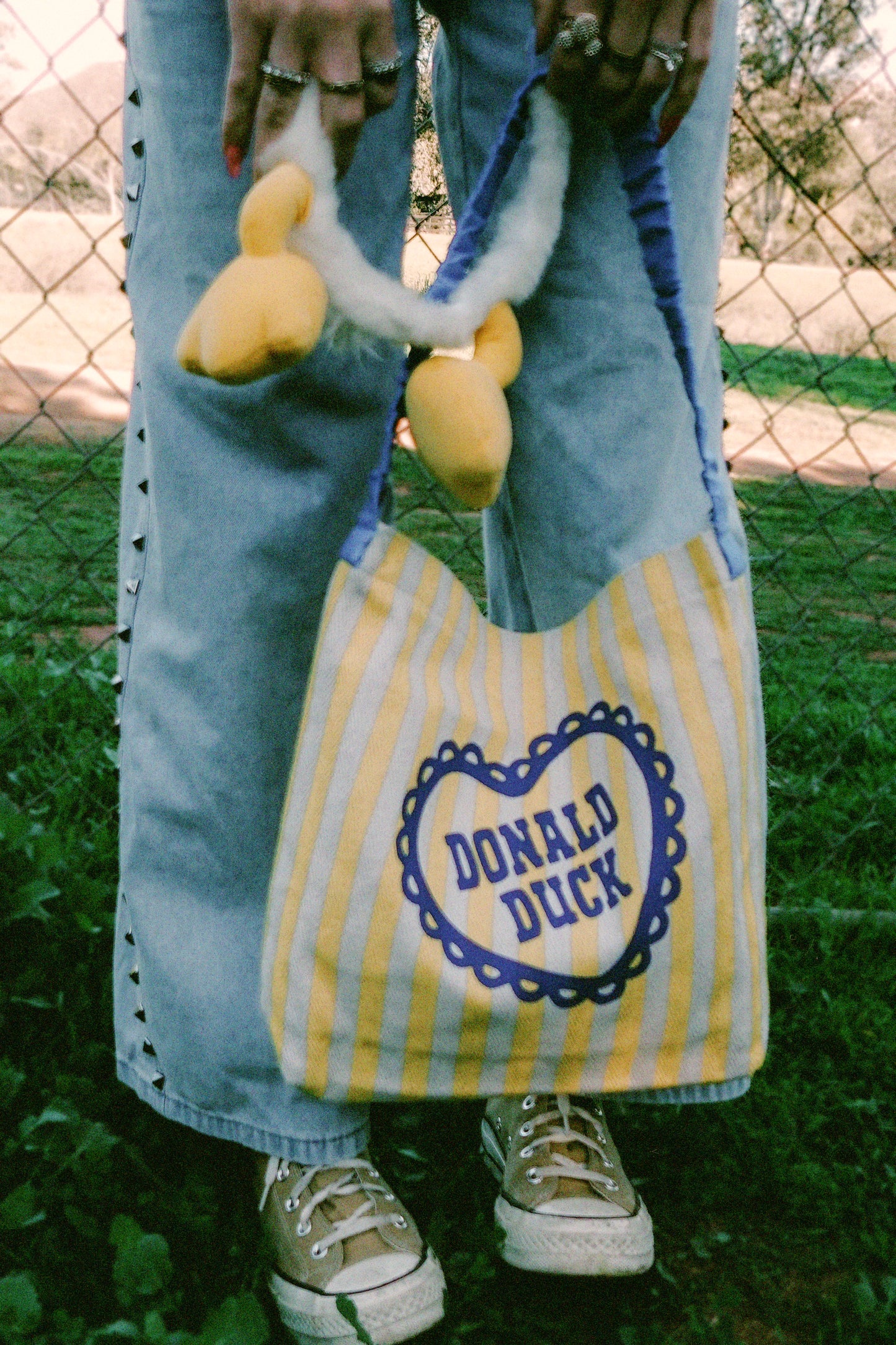Duck Valentine Tote