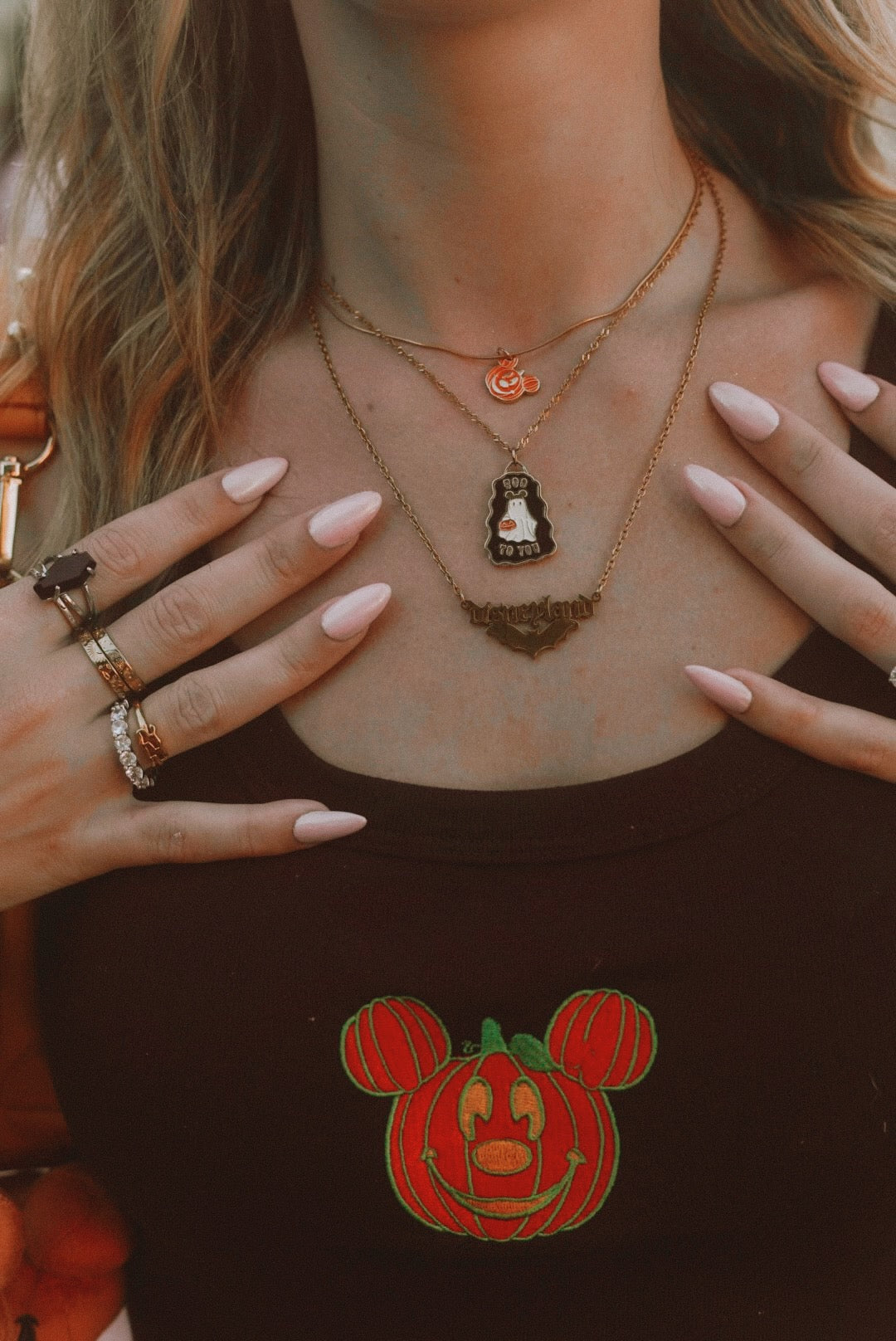 DL Bat Necklace