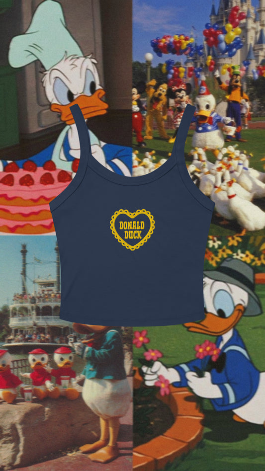 D Duck Embroidered Tank