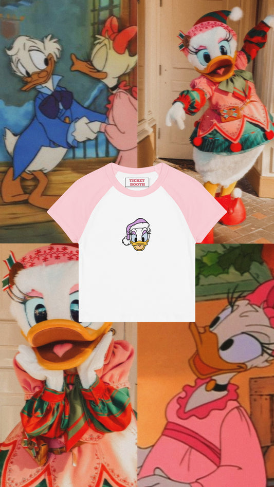 Pink Duck Baby Tee