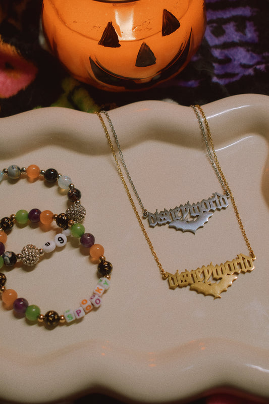 DW Bat Necklace