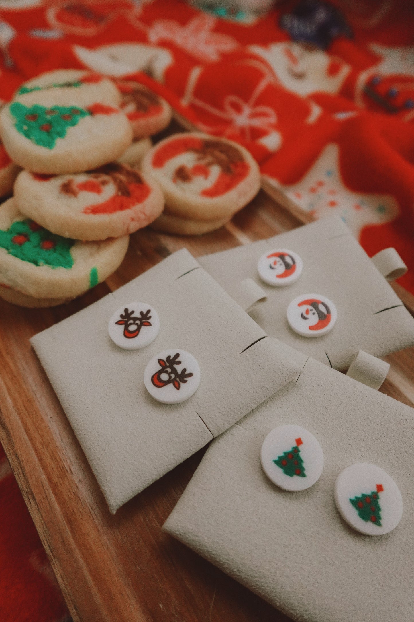 Christmas Cookie Earrings