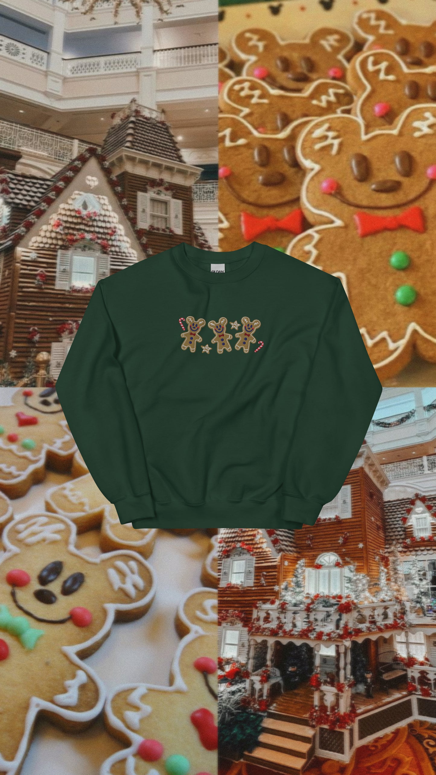 Gingerbread Mouse Crewneck