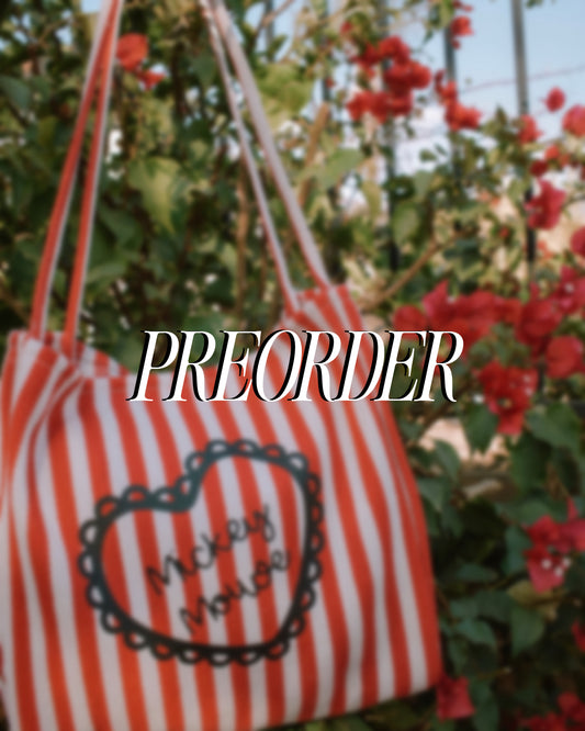 PREORDER Mouse Valentine Tote