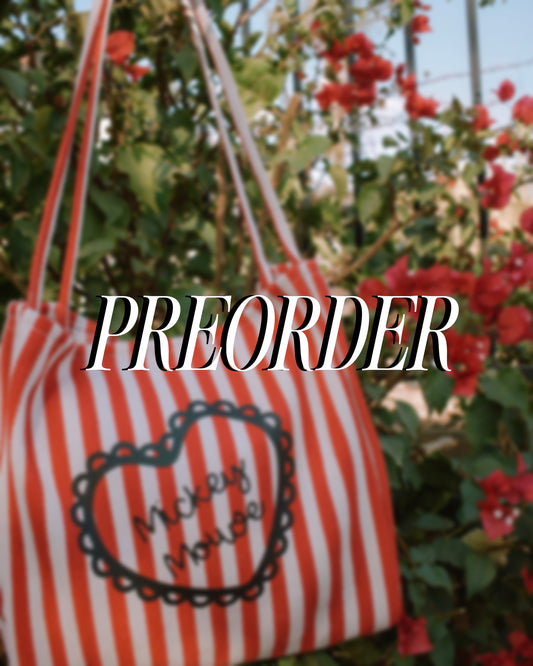 Mouse Valentine Tote PREORDER